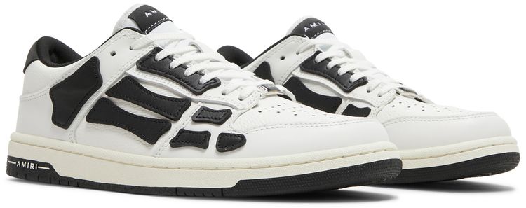 Amiri Skel Top Low White Black