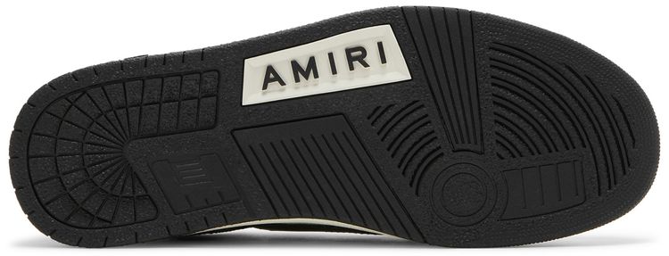 Amiri Skel Top Low White Black