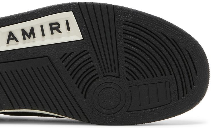 Amiri Skel Top Low White Black