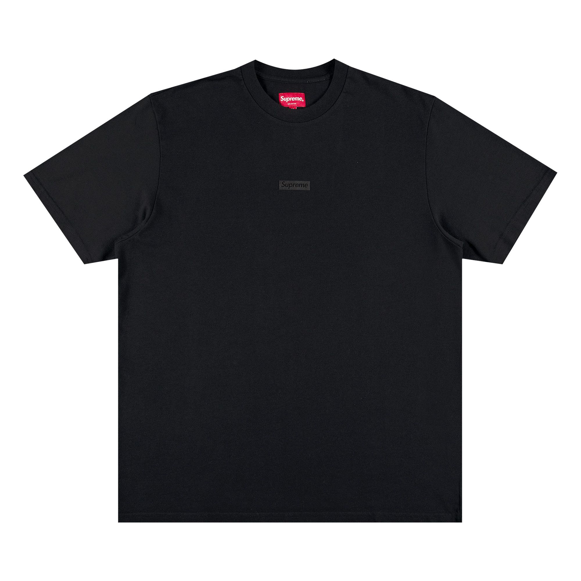 Supreme small box logo tee sale black