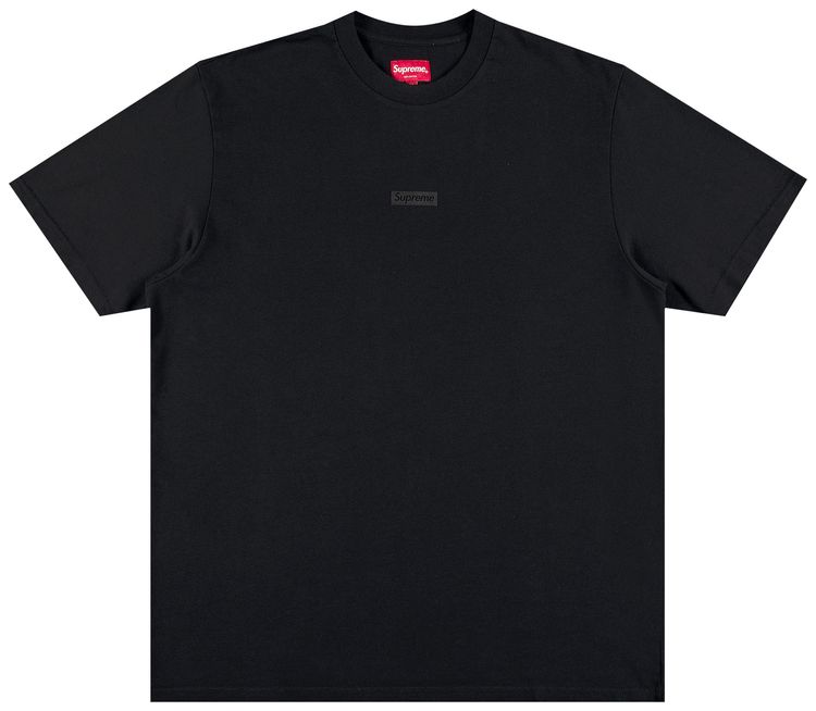 Supreme High Density Small Box Short Sleeve Top Black