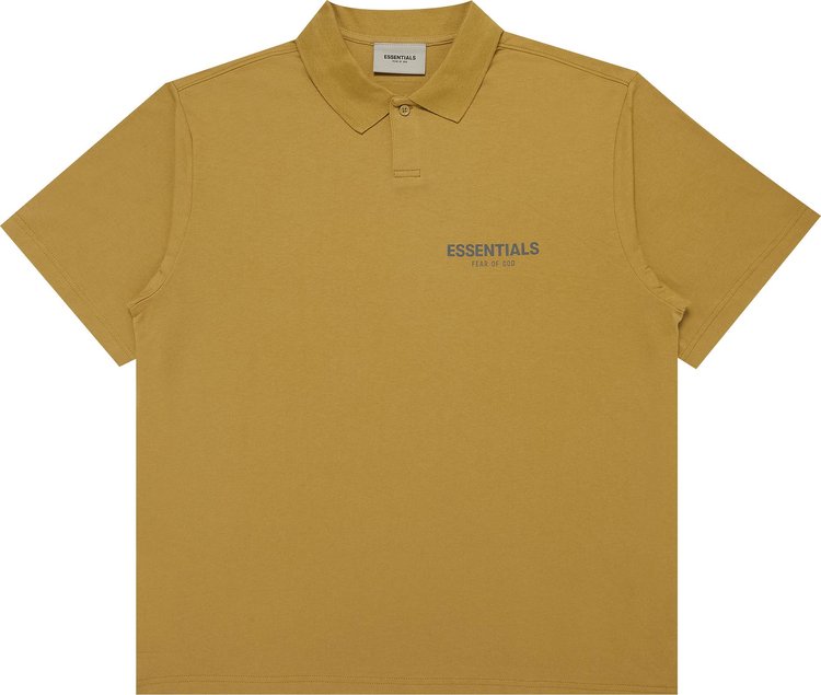 Fear of God Essentials Short-Sleeve Polo 'Amber'