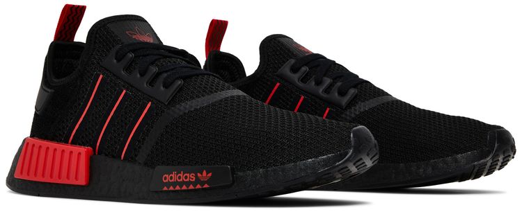 Adidas NMD R1 Core Black Red