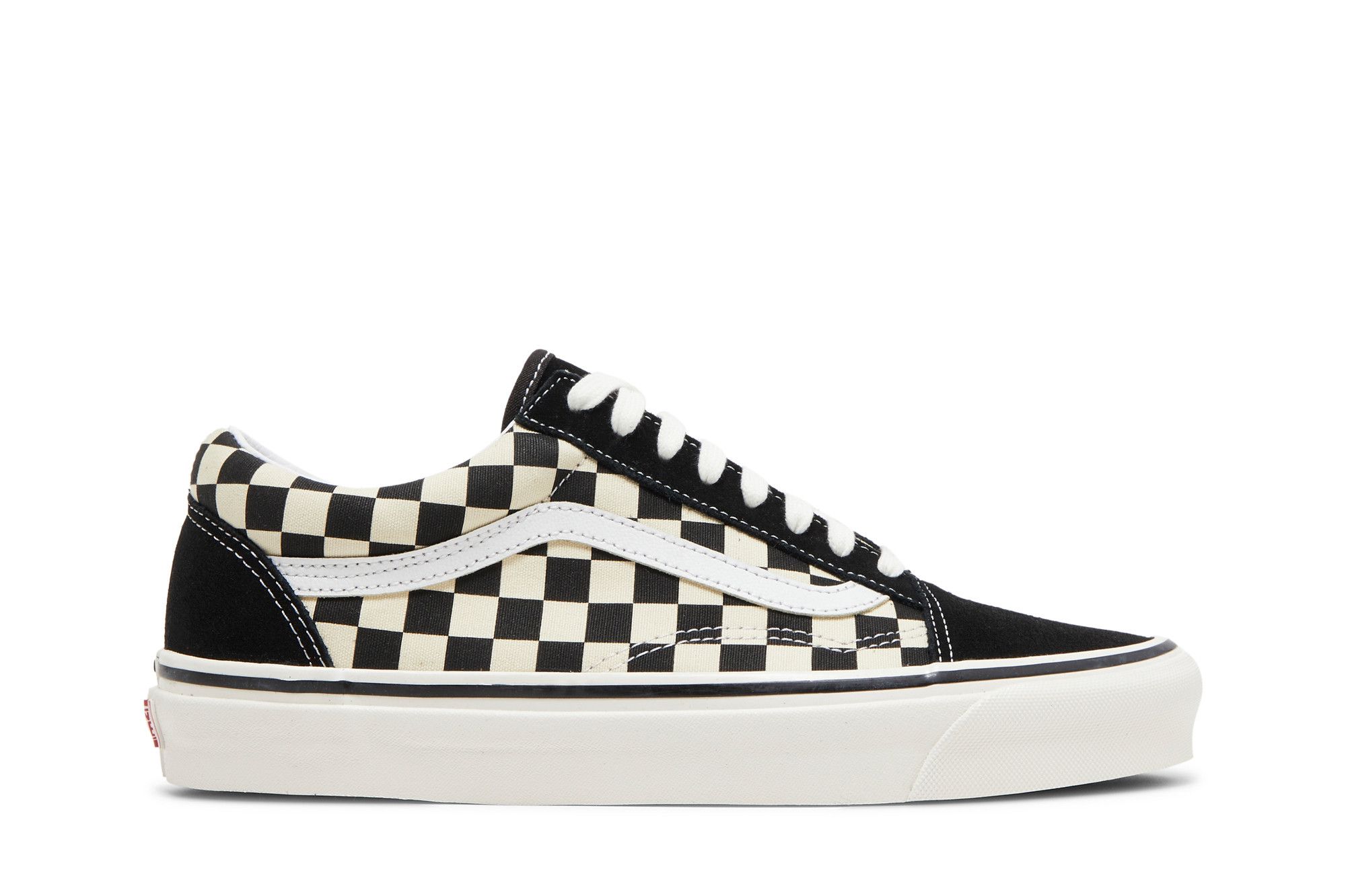 Vans anaheim old store skool checkerboard women's
