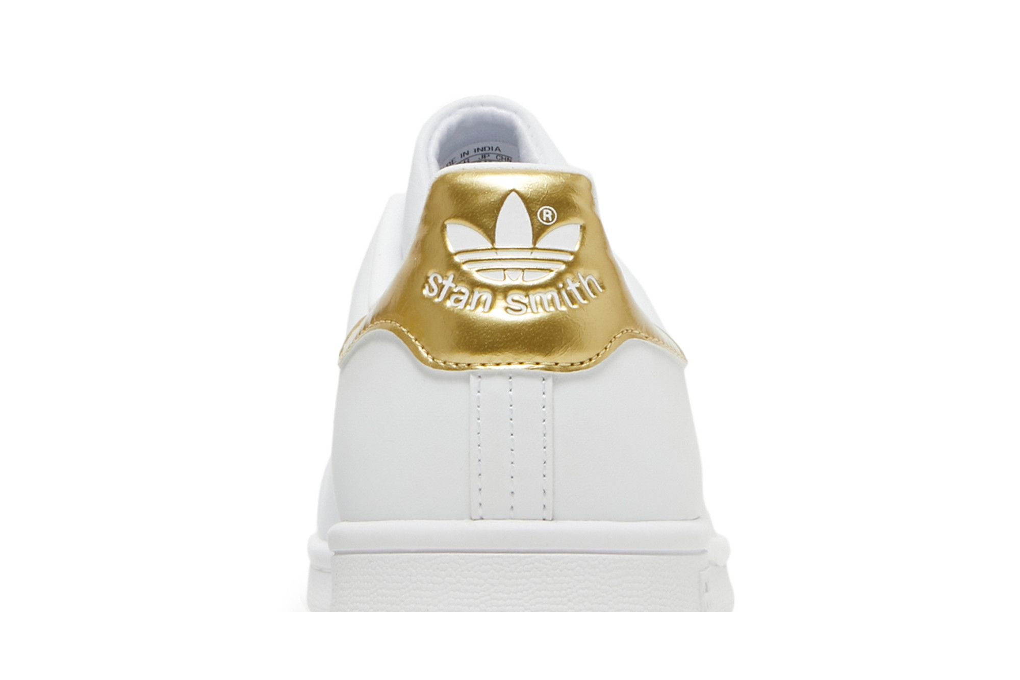 Size 10.5 Wmns Stan Smith White Gold Metallic