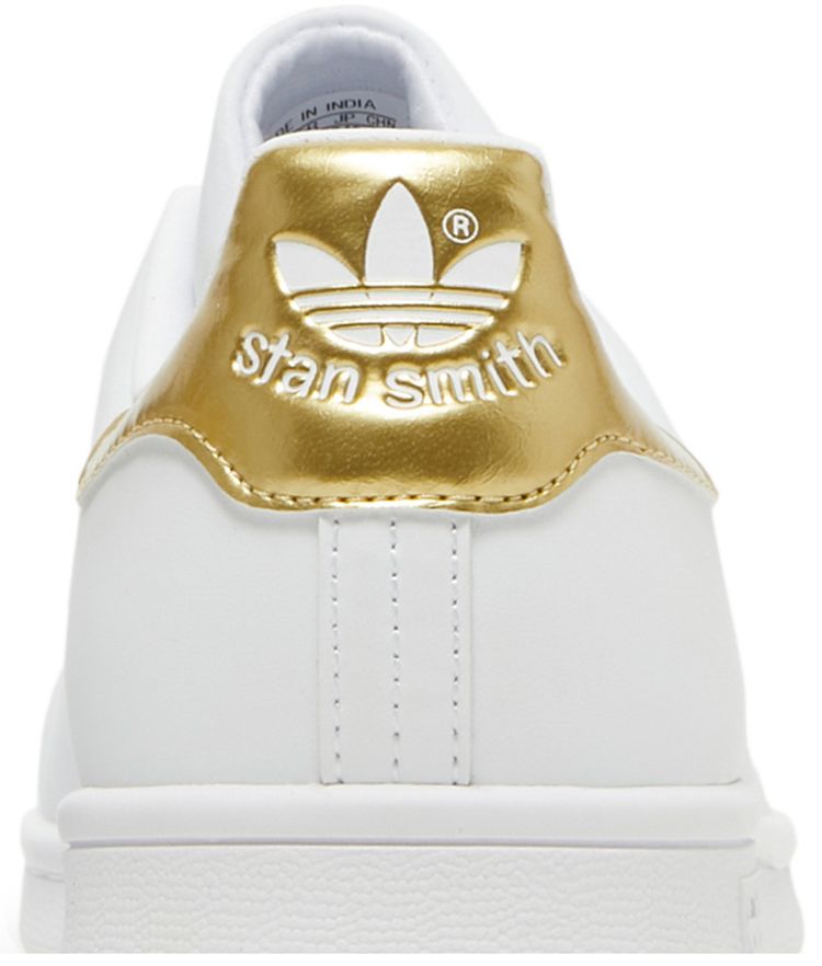 Adidas Wmns Stan Smith White Gold Metallic