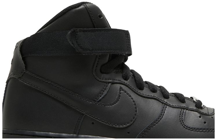 Air Jordan Air Force 1 High LE GS Triple Black