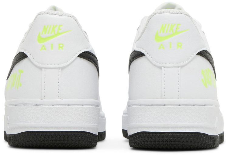 Nike Air Force 1 Low GS Just Do It   White Volt