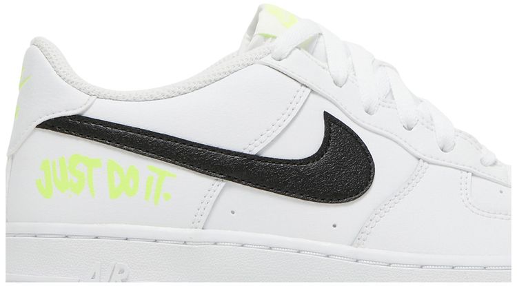 Nike Air Force 1 Low GS Just Do It   White Volt