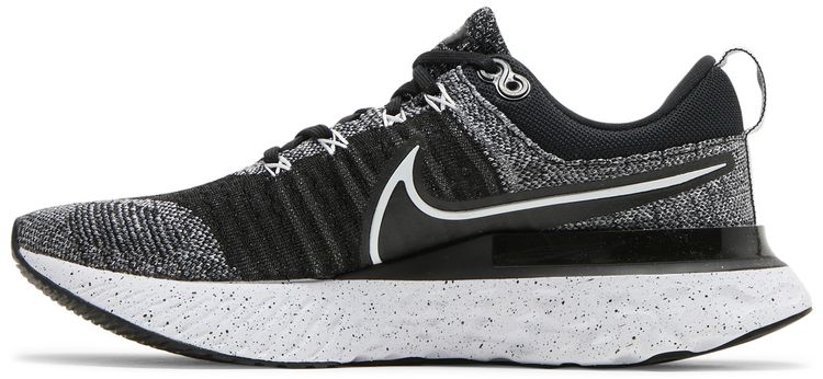 Nike Wmns React Infinity Run Flyknit 2 White Black
