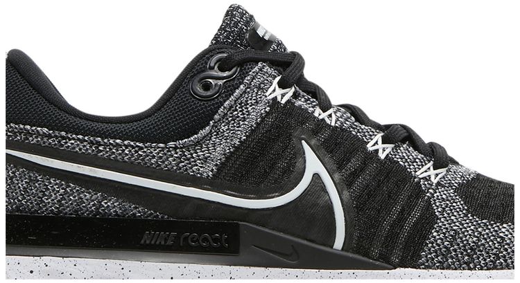 Nike Wmns React Infinity Run Flyknit 2 White Black