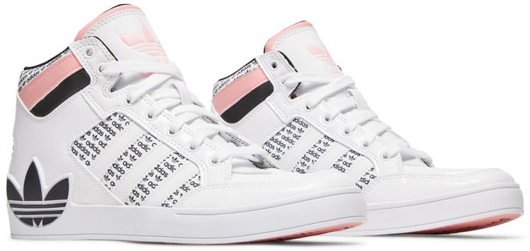 Adidas Hard Court High J Logo Print