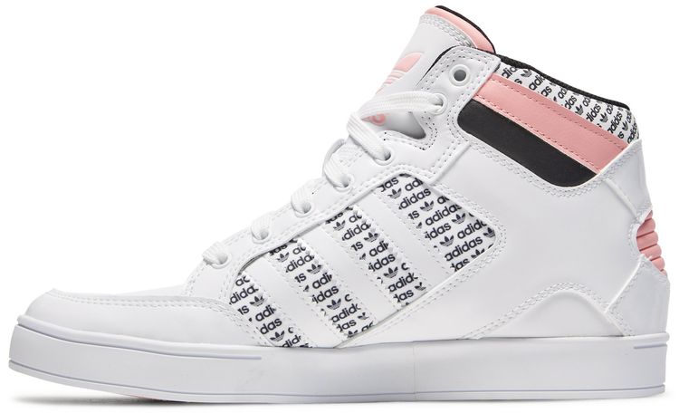 Adidas Hard Court High J Logo Print