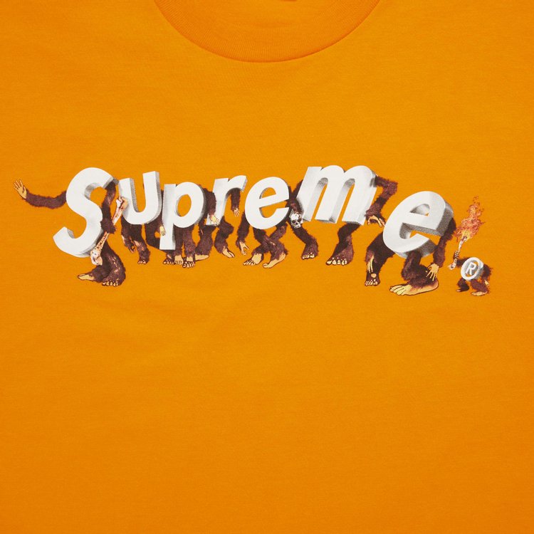 Supreme Apes Tee Orange