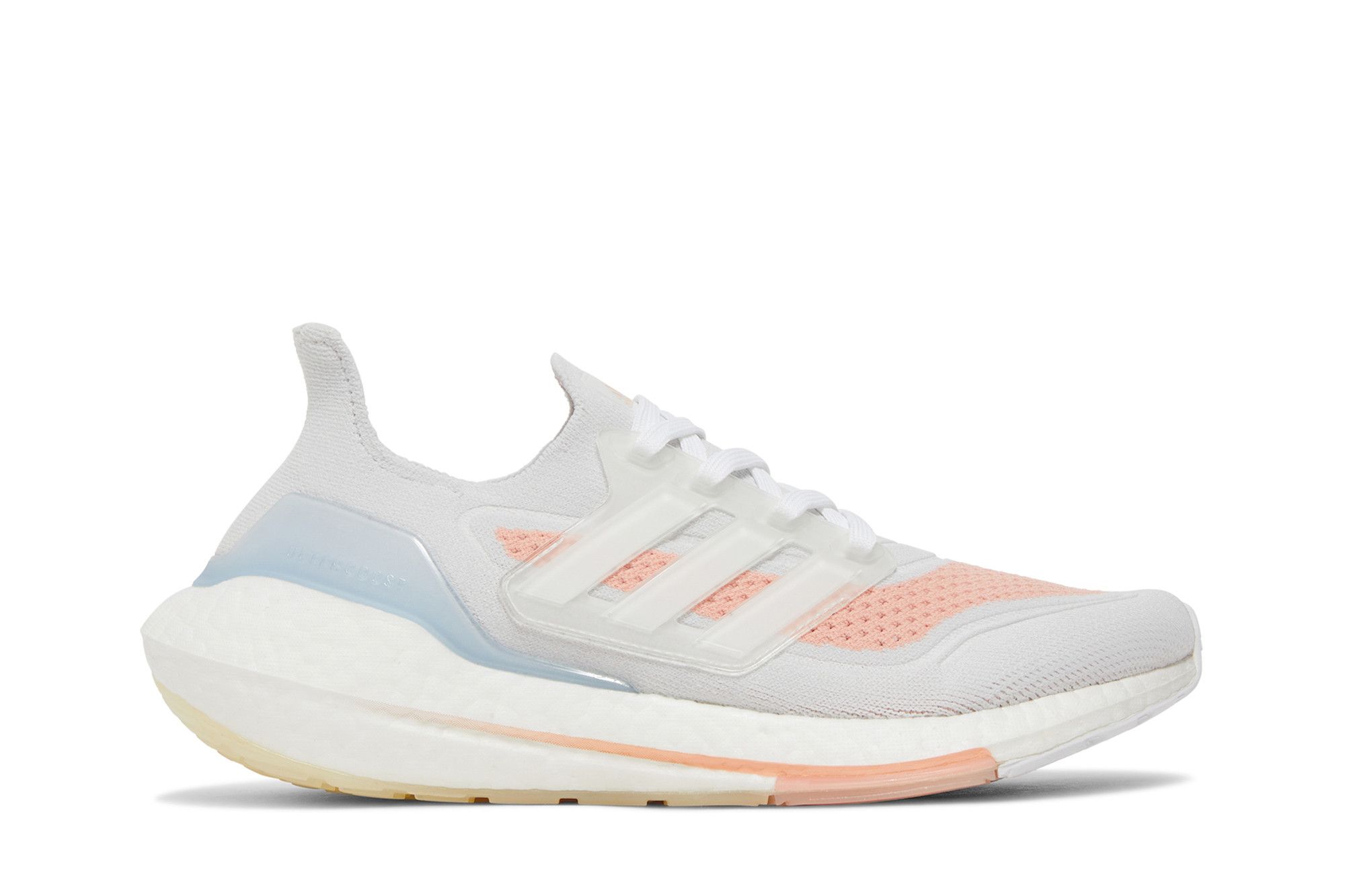 Buy Wmns UltraBoost 21 White Glow Pink FY0396 GOAT