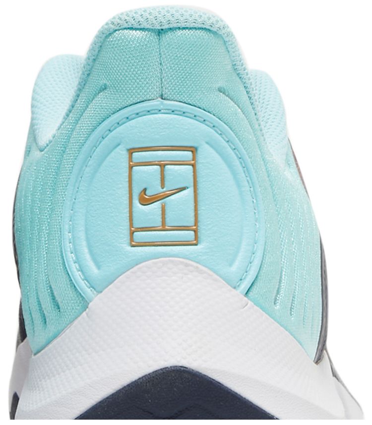 NikeCourt Air Zoom GP Turbo Obsidian Metallic Gold