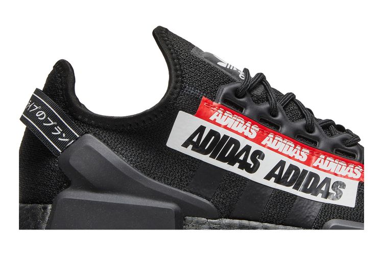 Buy Adidas NMD_R1 V2 'Core Black Red' - H01589 | GOAT