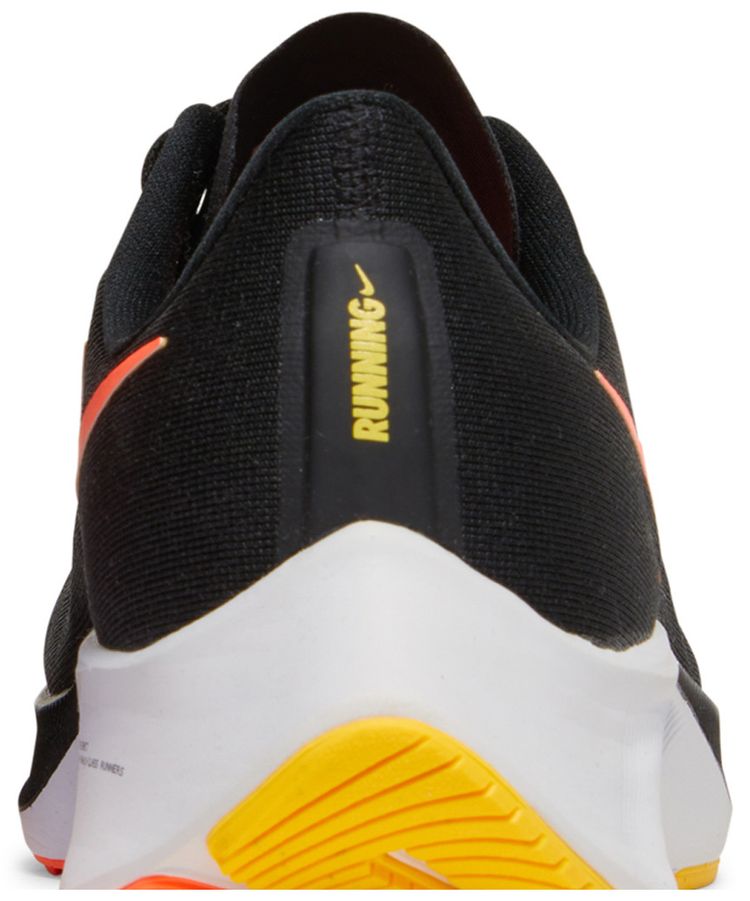 Nike Air Zoom Pegasus 37 Black Bright Mango