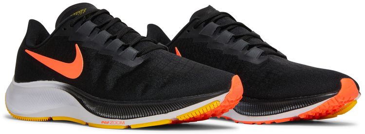 Nike Air Zoom Pegasus 37 Black Bright Mango