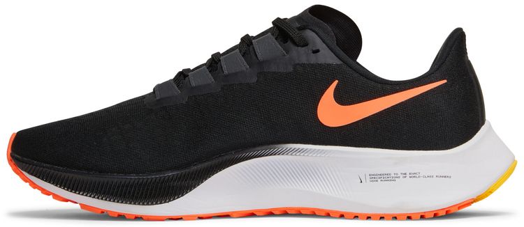 Nike Air Zoom Pegasus 37 Black Bright Mango