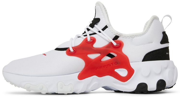 Nike React Presto White University Red
