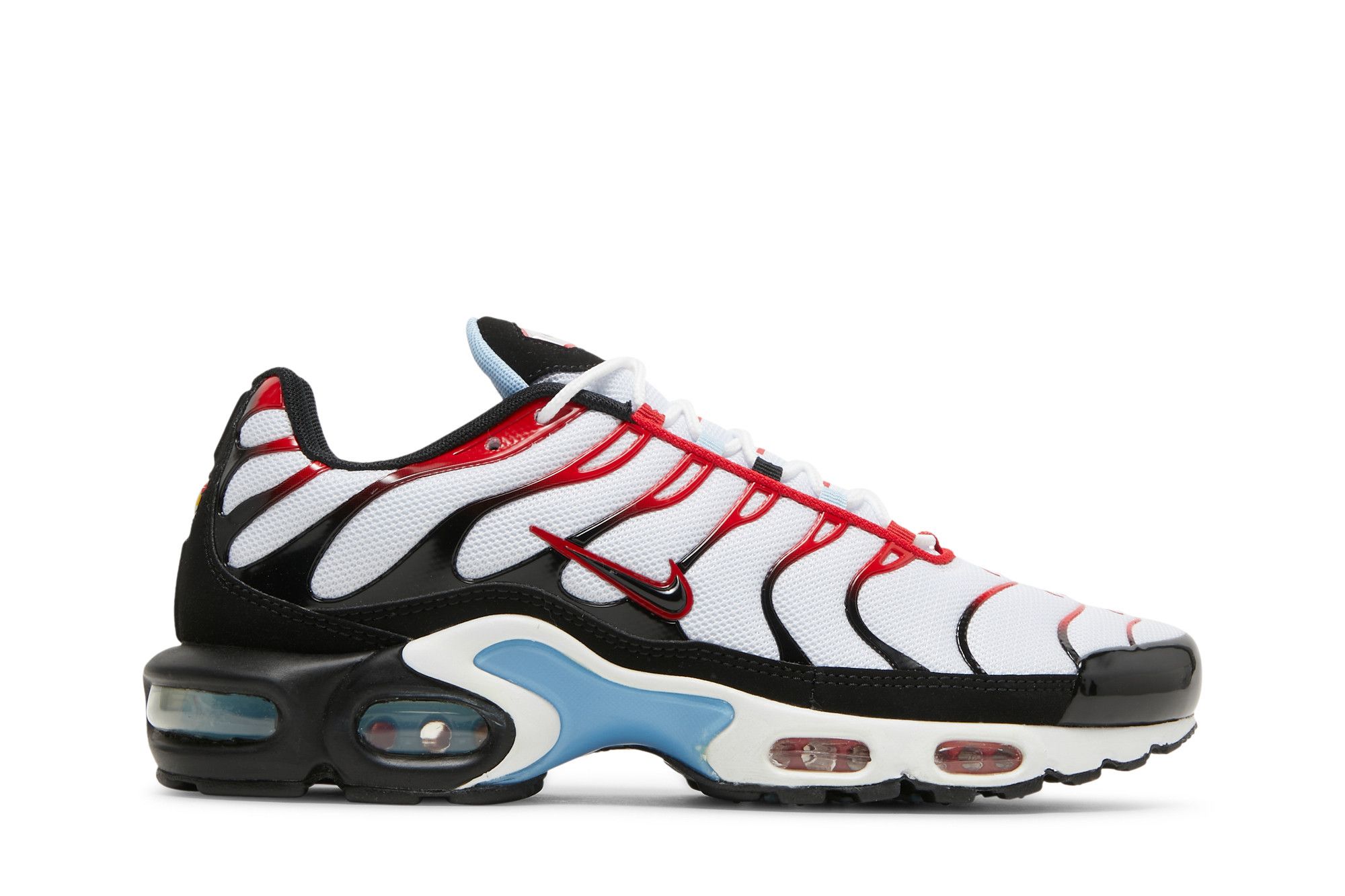 Red white and blue air max plus on sale