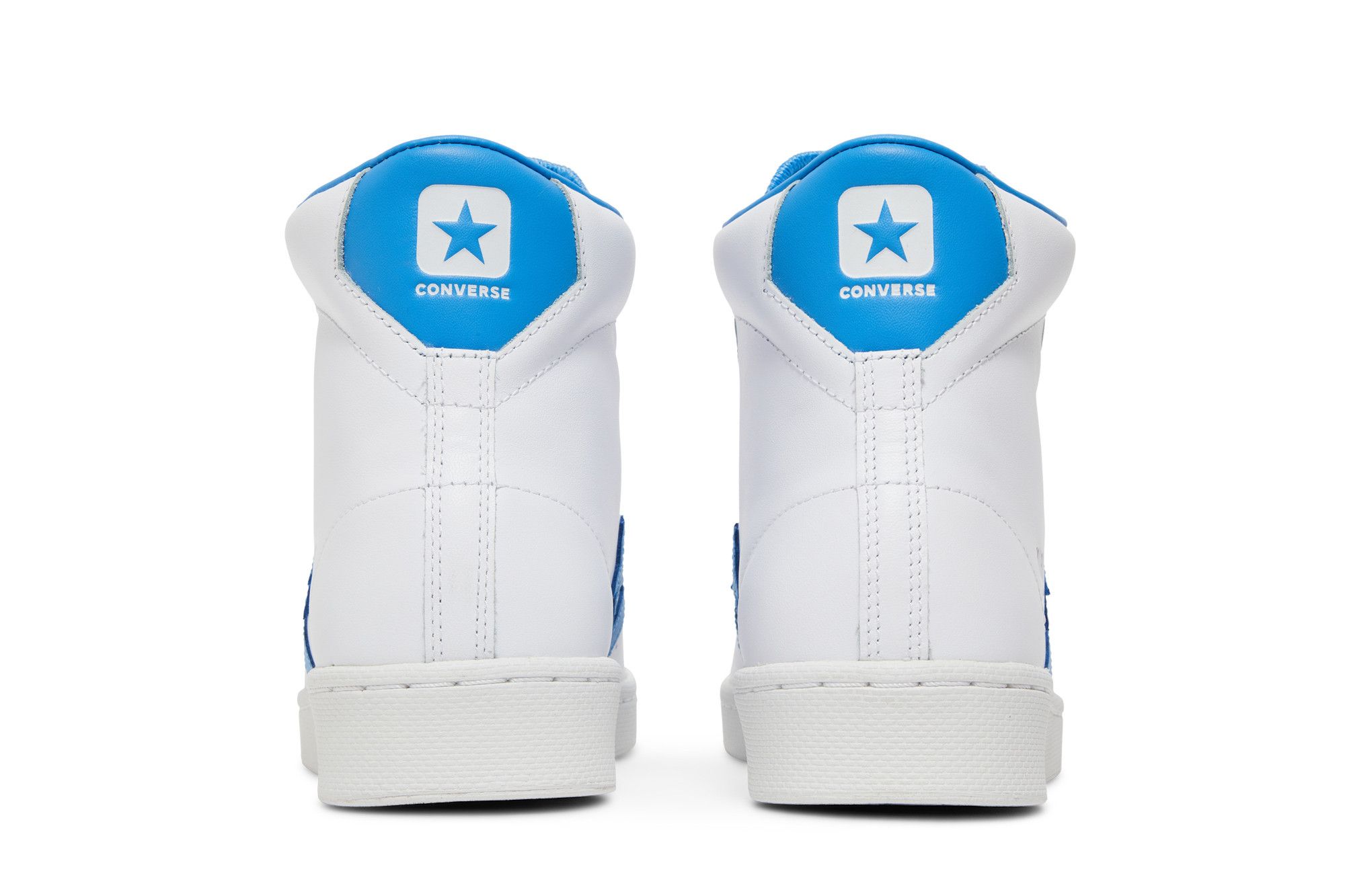 Buy Converse Pro Leather Hi 'White Blue' - 166813C | GOAT