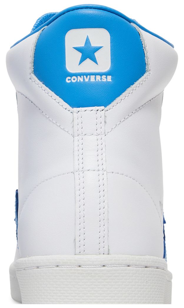 Converse Pro Leather Hi White Blue