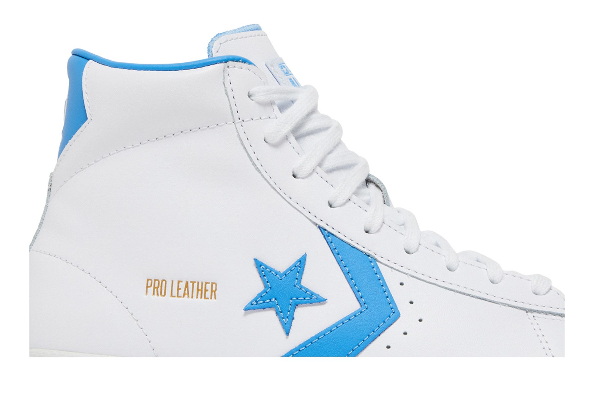 Buy Converse Pro Leather Hi 'White Blue' - 166813C | GOAT