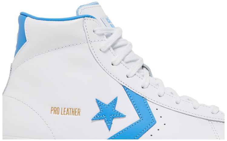 Converse Pro Leather Hi White Blue
