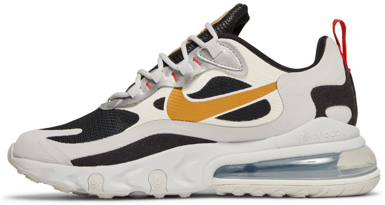 Nike Wmns Air Max 270 React Metallic Gold Swoosh