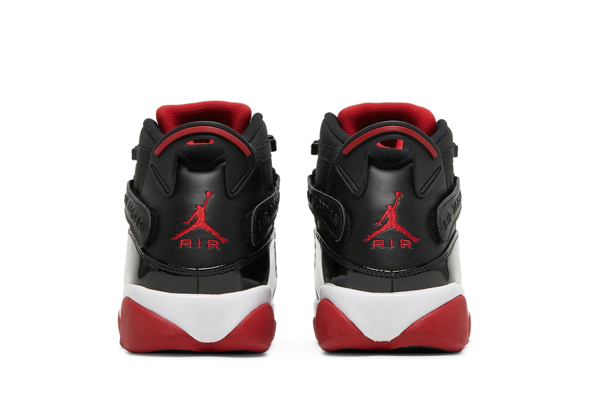 Jordan 6 Rings Bred Men s Shoes Black Red Size 10.5