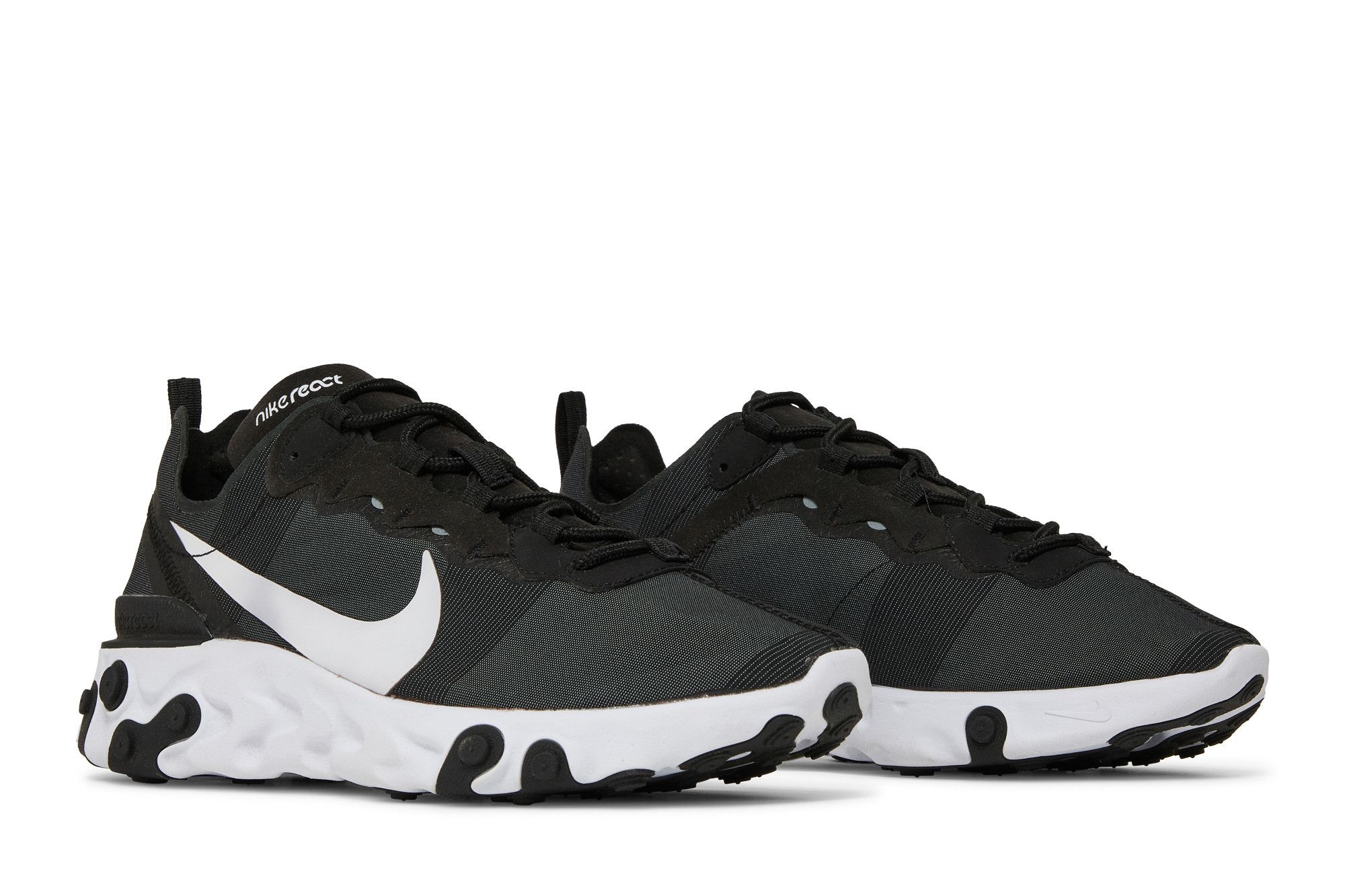 React element 55 women's black on sale