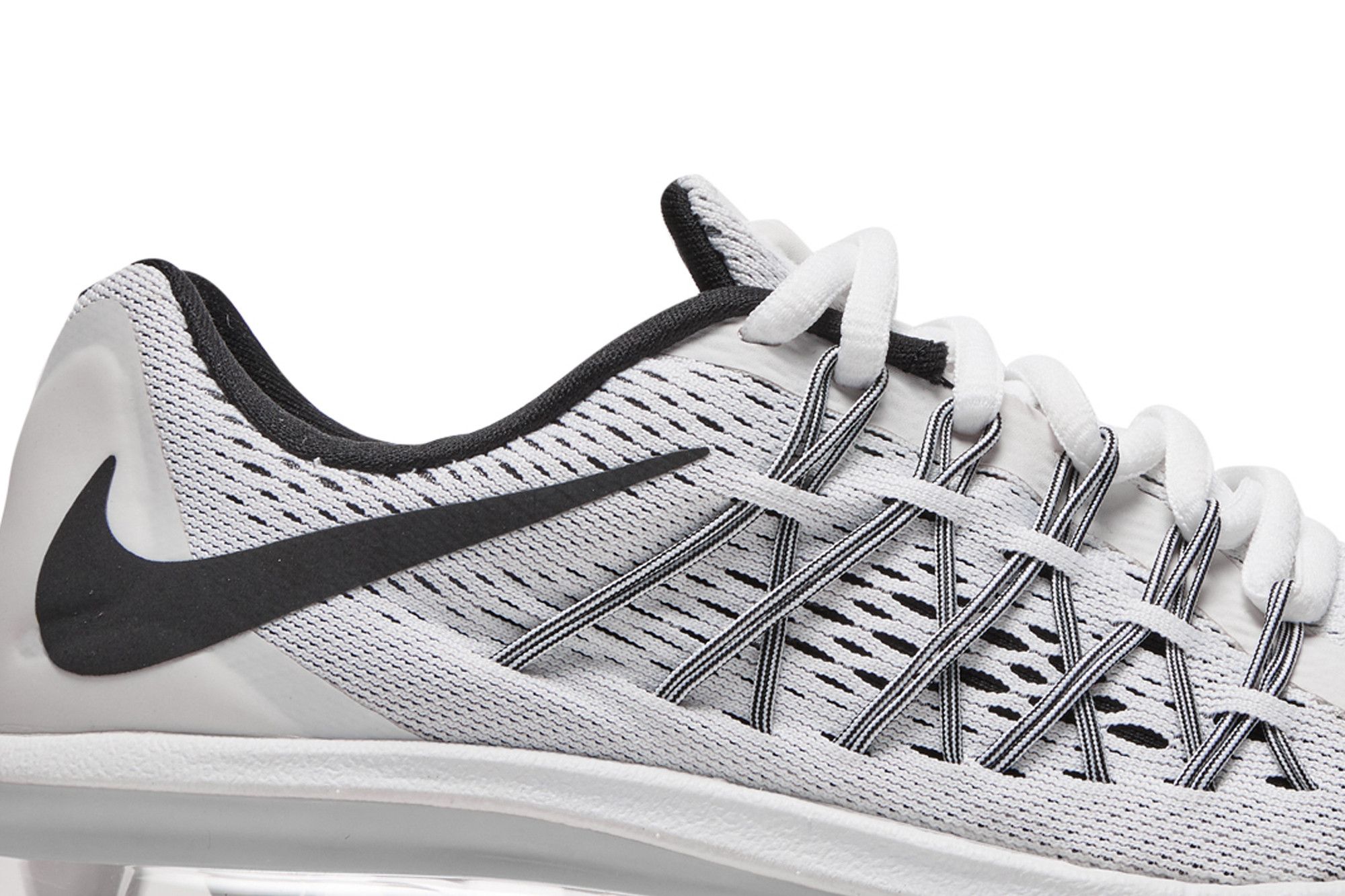 Nike shoes air max 2015 women black and white sale