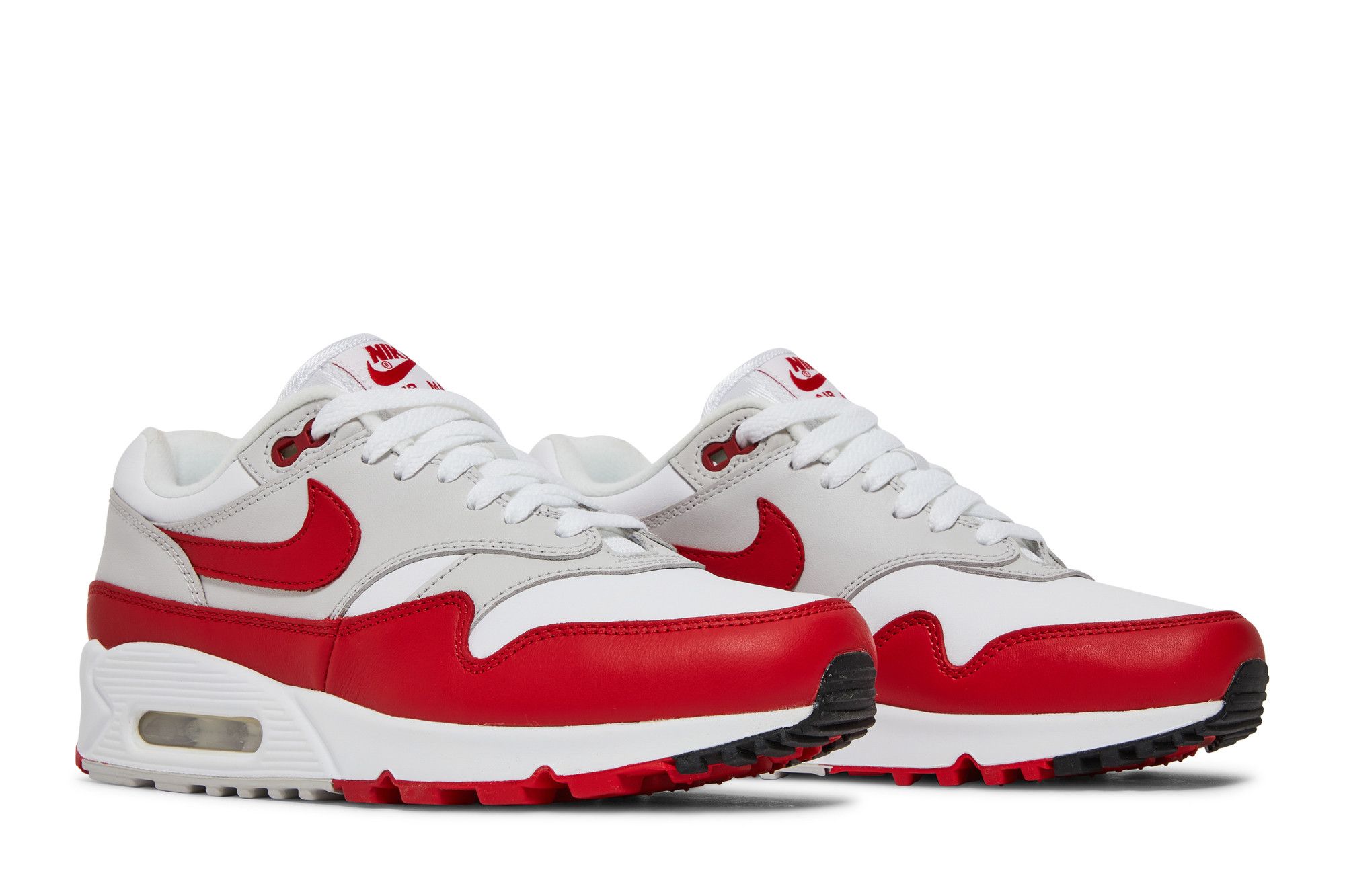 Buy Wmns Air Max 90 1 White University Red AQ1273 100 GOAT UK