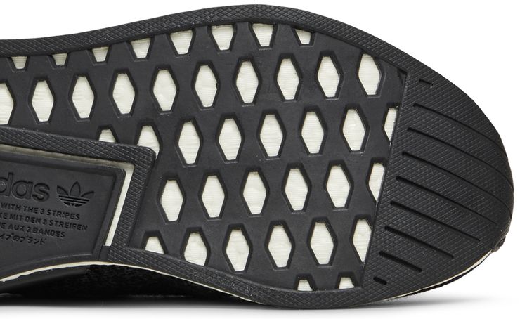 wingshorns x adidas NMD R2 Primeknit Black