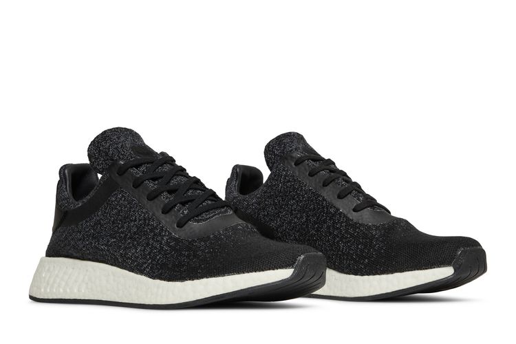 Buy wings+horns x adidas NMD_R2 Primeknit 'Black' - CP9550 | GOAT