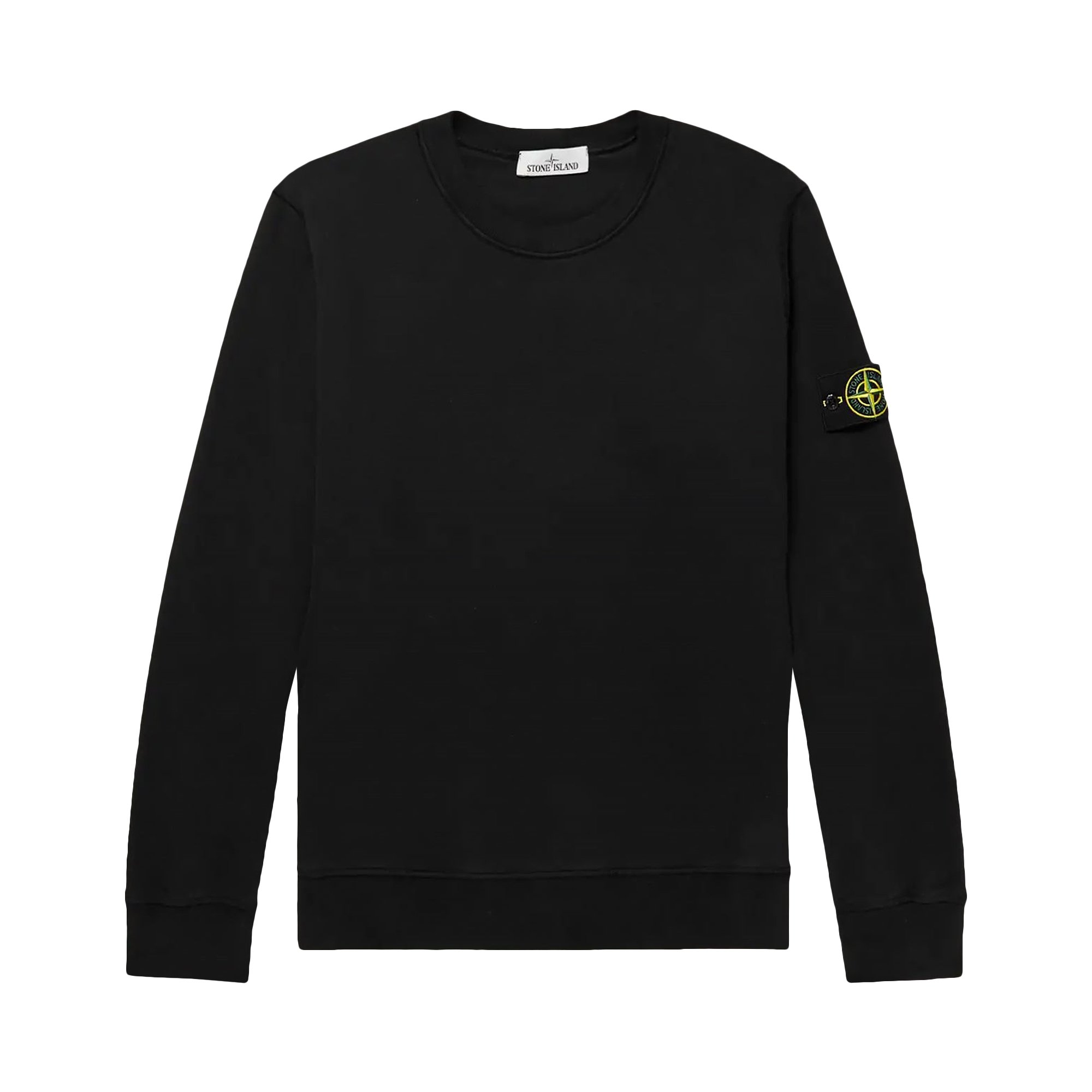 Buy Stone Island Crewneck Sweatshirt 'Black' - 761563051 V0029 | GOAT