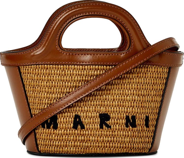 Marni Tropicalia Micro Bag 'Raw Sienna'
