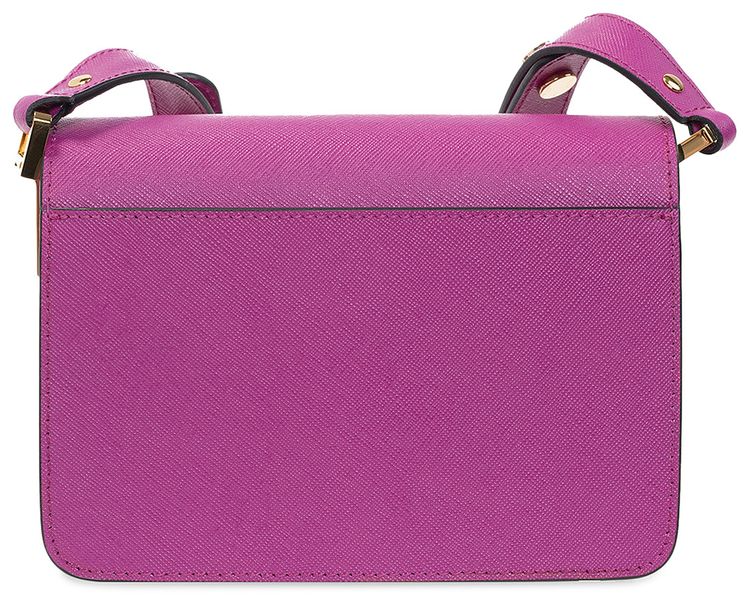 Marni Mini Trunk Bag OrchidLily WhiteRose