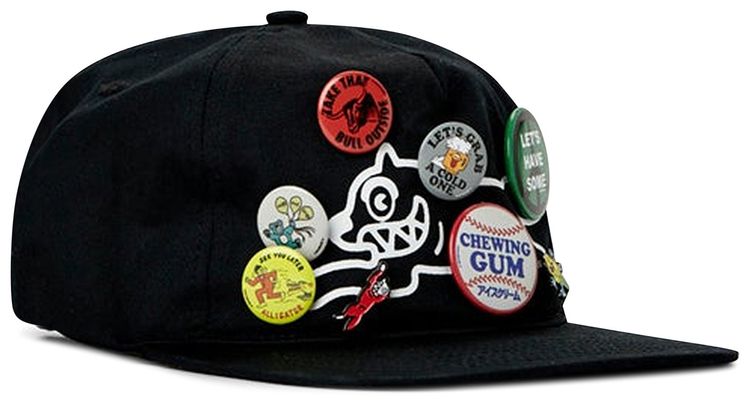 Icecream Just Visiting Trucker Hat Black