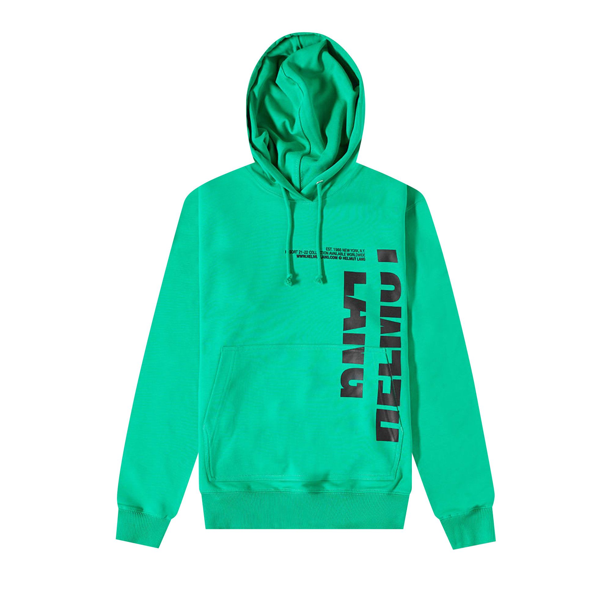 Buy Helmut Lang Macro Mix Hoodie Peppermint L10HM502 0LE PEPP GOAT