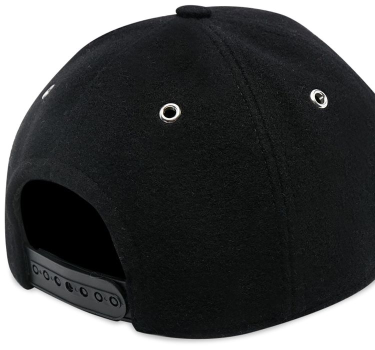 Ami Embroidered Cap Black