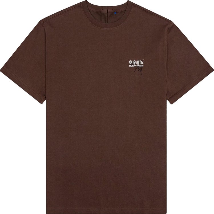Ader Error T-Shirt 'Brown'