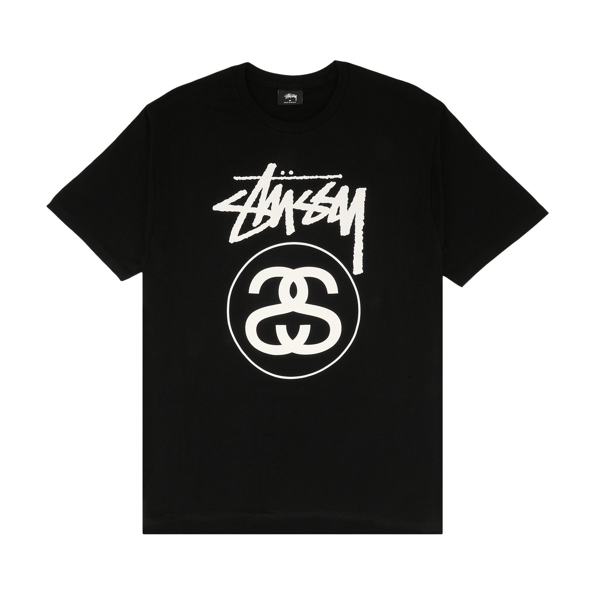 Buy Stussy Stock Link Tee 'Black' - 1903917 BLAC | GOAT