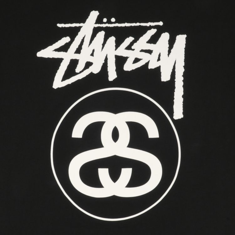 Stussy Stock Link Tee Black