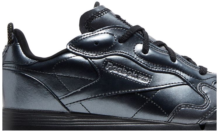 Reebok Cardi B x Wmns Classic Leather Black Dark Silver