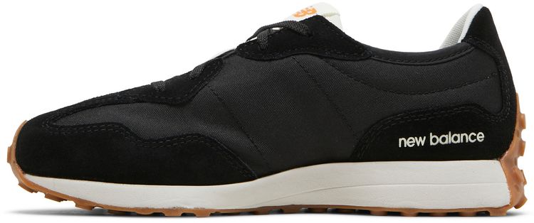 New Balance 327 Big Kid Black Madras Orange