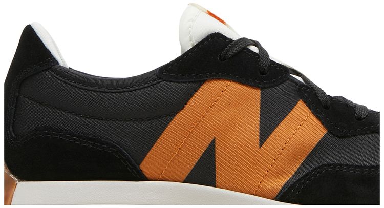 New Balance 327 Big Kid Black Madras Orange