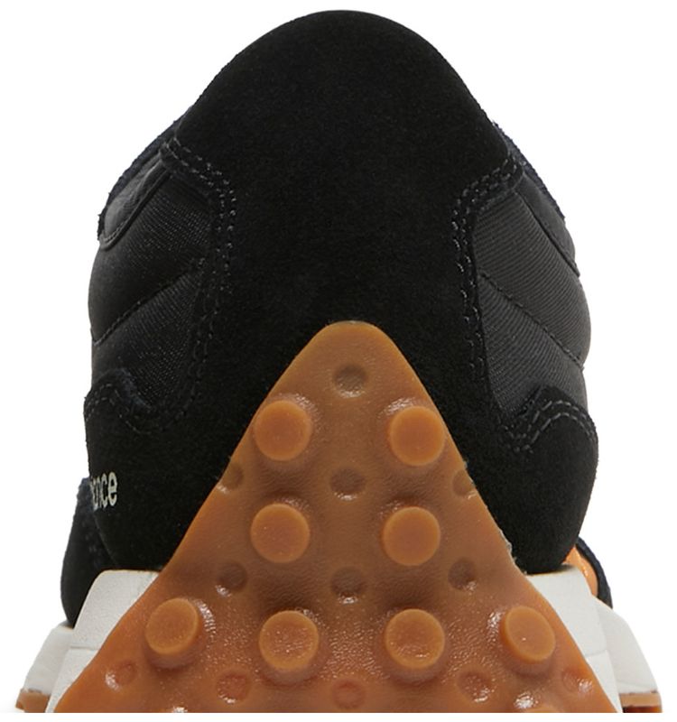 New Balance 327 Big Kid Black Madras Orange